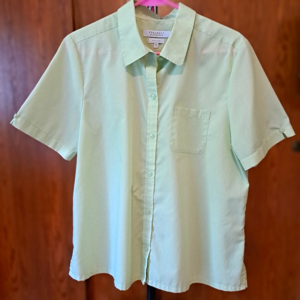 EUC Foxcroft Camp Shirt, Size 12
